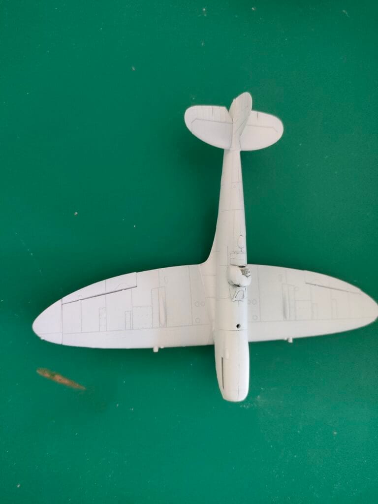 maquette avion Spitfire 2025